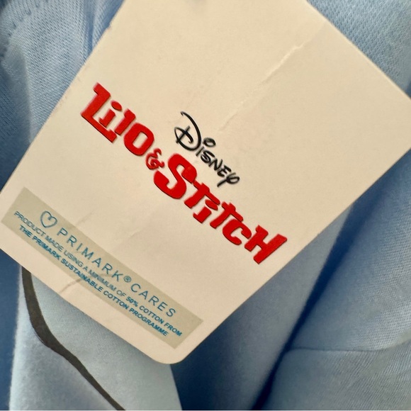 NWT. Disney Primark Stitch blue shortsleeved tee. Sizes: 2X, XL - Picture 12 of 12
